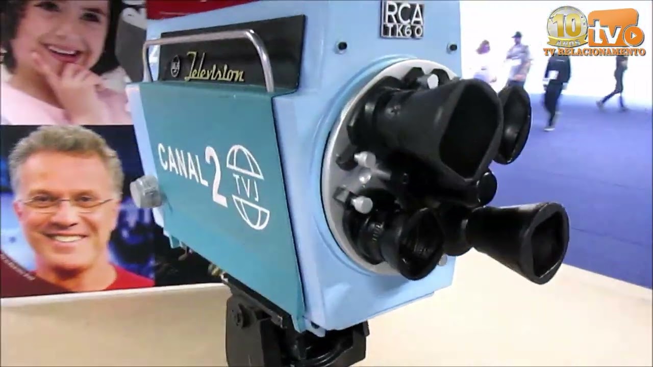 TV Relacionamento no Set Expo 2025 - Exposição 75 Anos de TV Brasileira