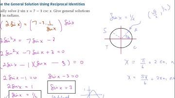 Math 3200 - Ch.6 Sec.6.4 - Solving Trigonometric Equations Using Identities Part III