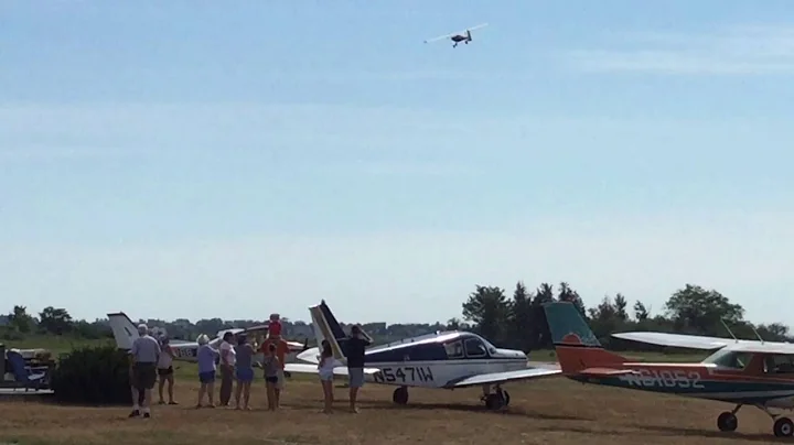 David Card, 70th Birthday, 1st Flight Lesson