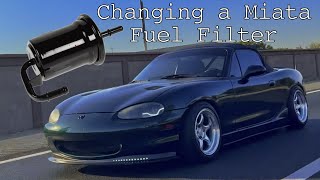 Miata Fuel Filter Replacement!