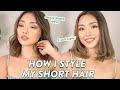 TUTORIAL NYATOK RAMBUT PENDEK ala salon !!! 3 Favorite Hair Style Tutorial