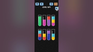 Water Color Sort Level 1671 1672 1673 1674 1675 WalkThrough Solution Gameplay