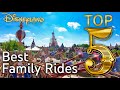 [4K] Top 5 Best Family Rides - Disneyland Paris