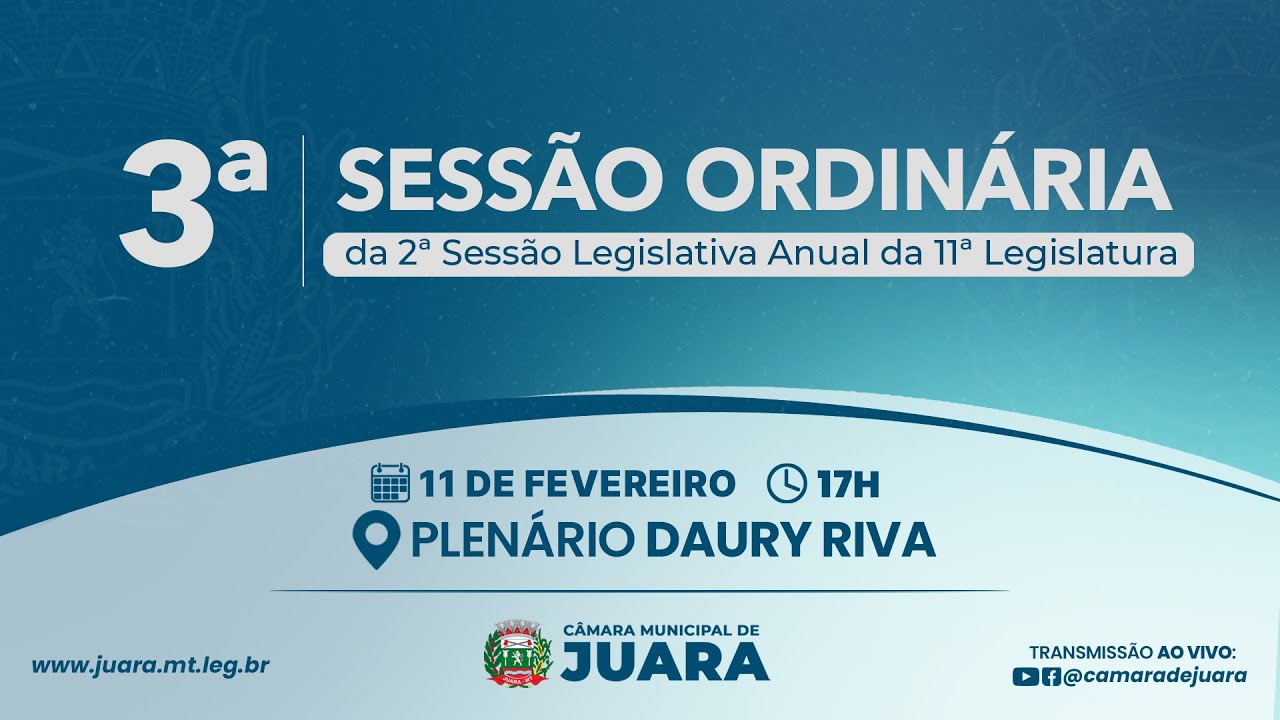 03ª SESSÃO ORDINÁRIA DA 2ª SESSÃO LEGISLATIVA ANUAL DA 11ª LEGISLATURA - 2026