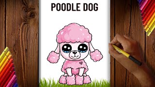 How to Draw a Poodle Easy | Beanie Boo
