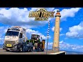 Convoi exceptionnel en bord de mer  8 bbm trailer pe2f1  euro truck simulator 2