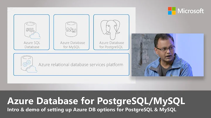 Introducing Azure Database for PostgreSQL and Azure Database for MySQL