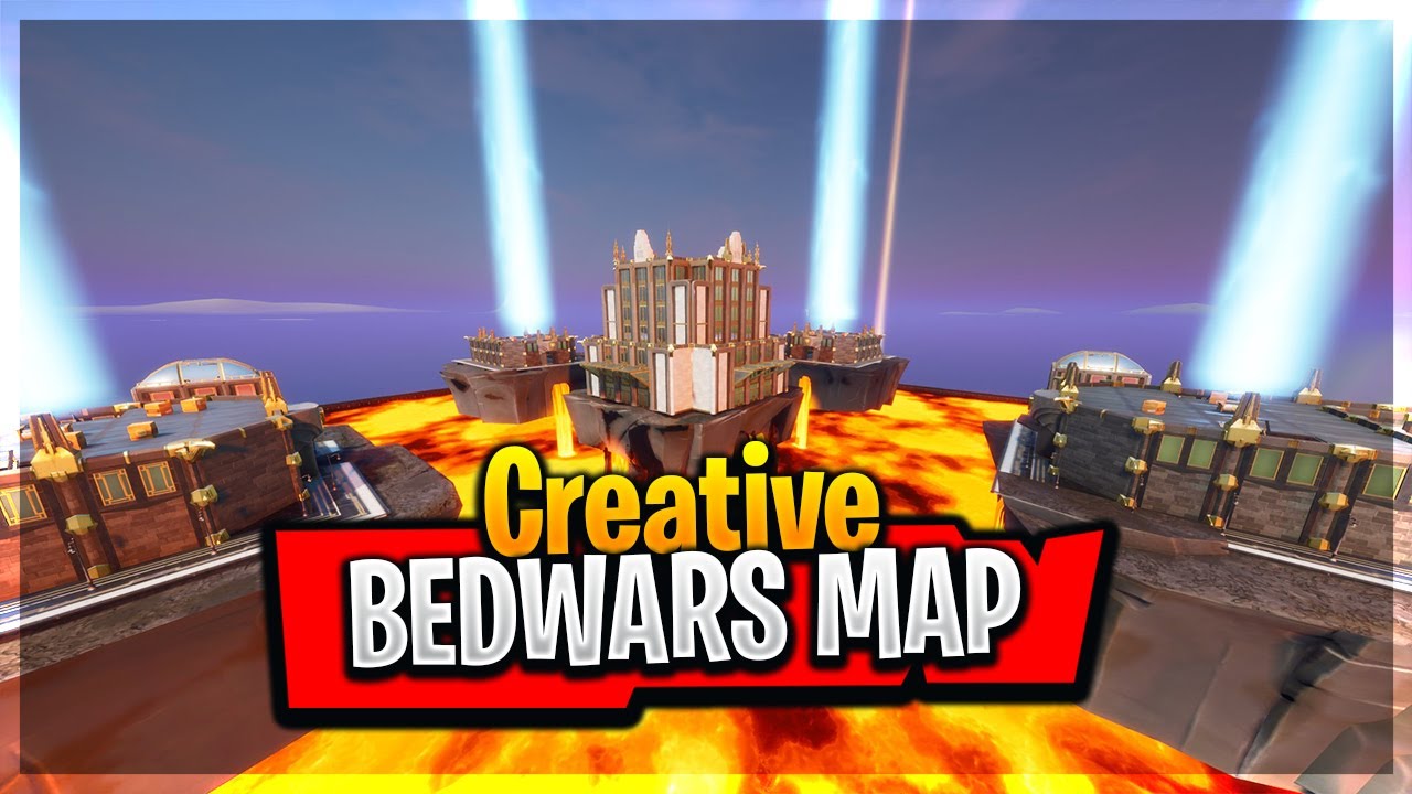 Fortnite Bedwars Map Showcase! (Map Code Included) 