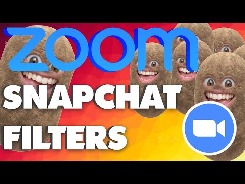 How to use Zoom and Snap Cam Filters | SnapCam Filters | Fun with Meetings