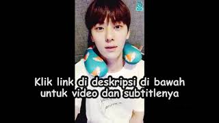 [SUB INDO] 8-9🎂❤️😙 Wanna One Hwang Minhyun VLIVE by Lin Melinn