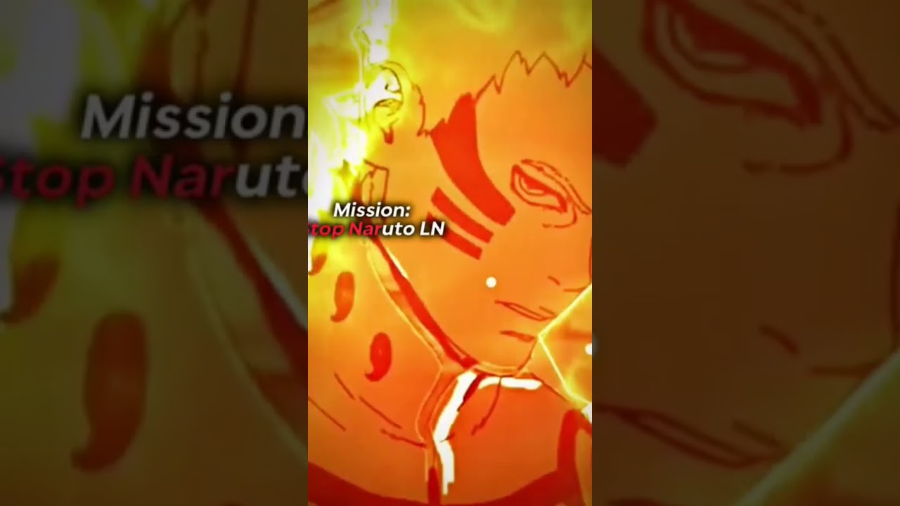 mission: stop Light Novel Naruto 