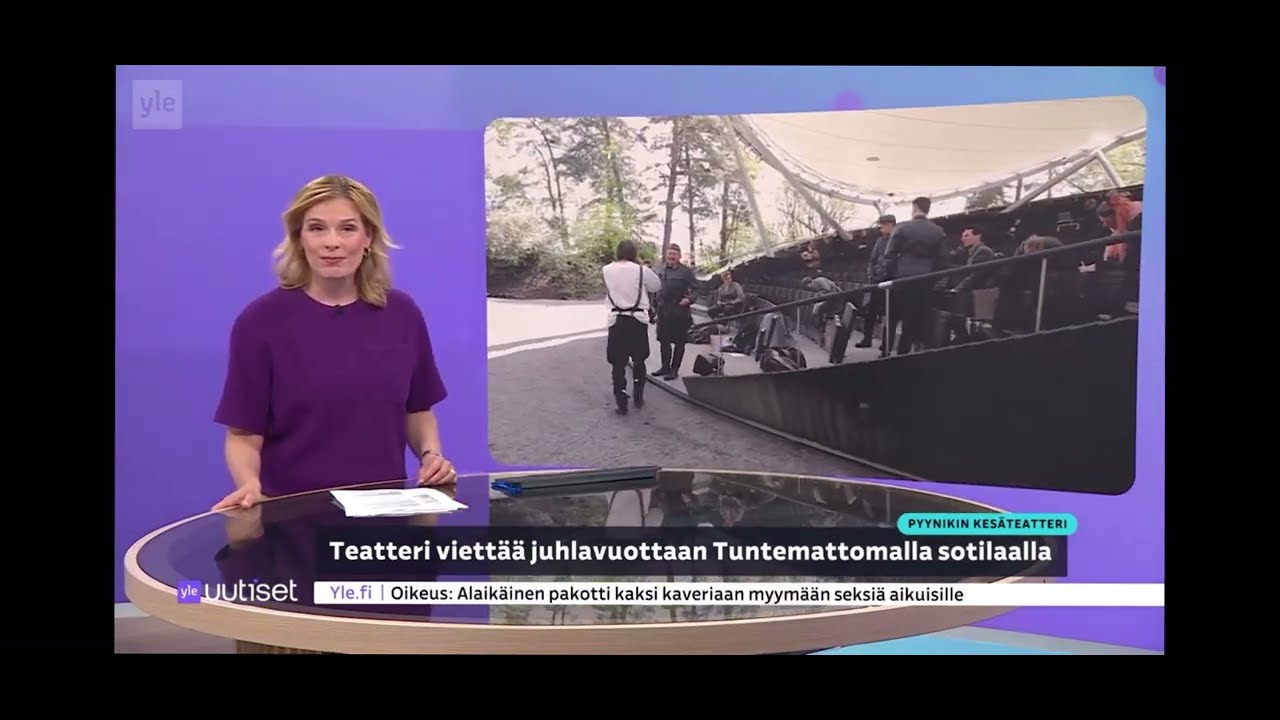 Pyynikin kesäteatterin Tuntematon sotilas – Yle Uutiset 4.6.2025