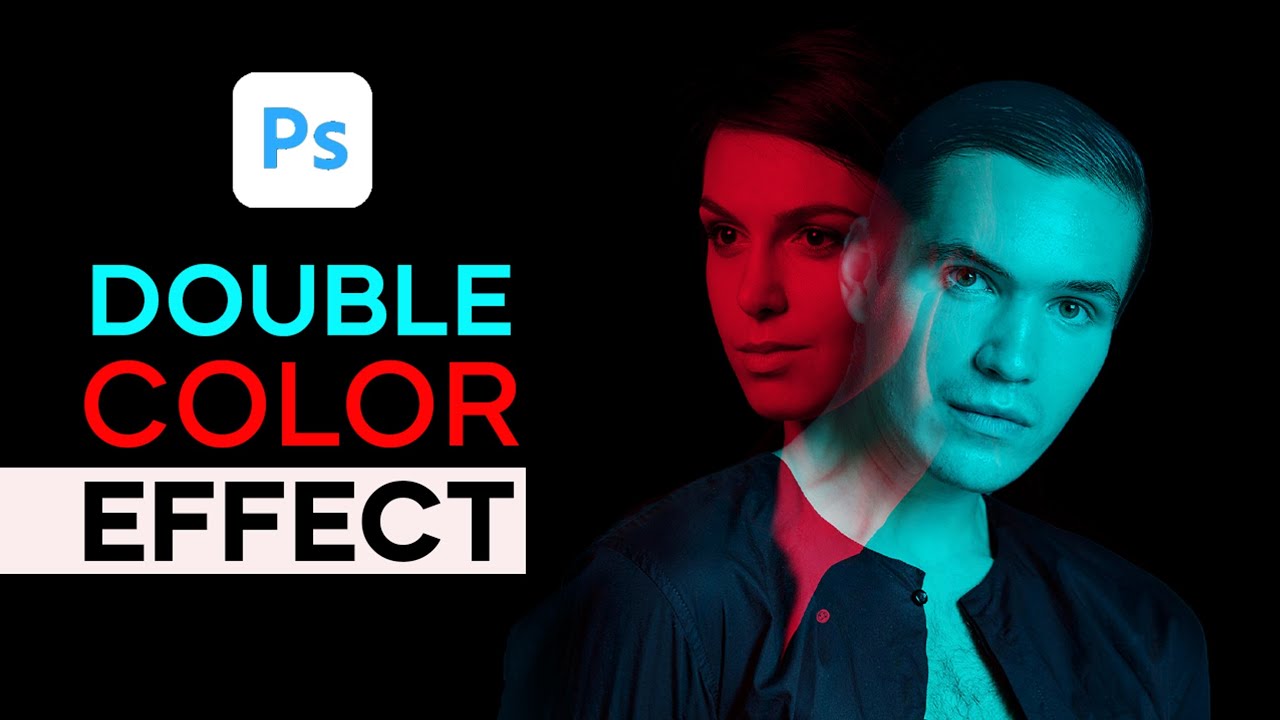 Double Color Exposure Effect | Adobe Photoshop Tutorial - YouTube