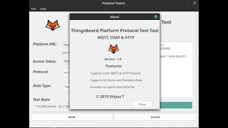 ThingsBoard Platform Protocol Test Tool Application screenshot 5