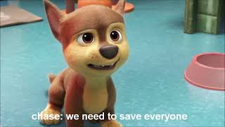 Power Rangers Paw Patrol The Movie Prince Gaskets Message For Trevor Jones