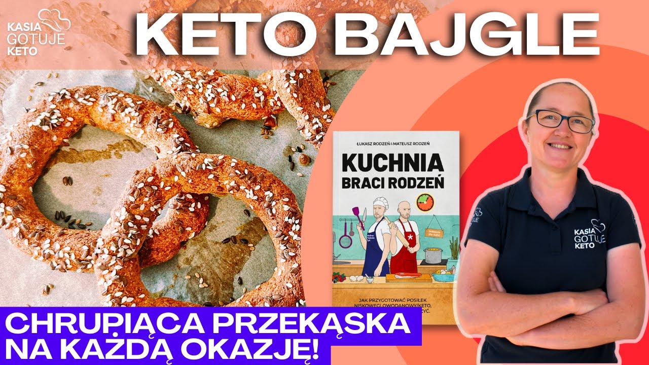 Kasia Gotuje Keto - Keto bajgle (z książki 