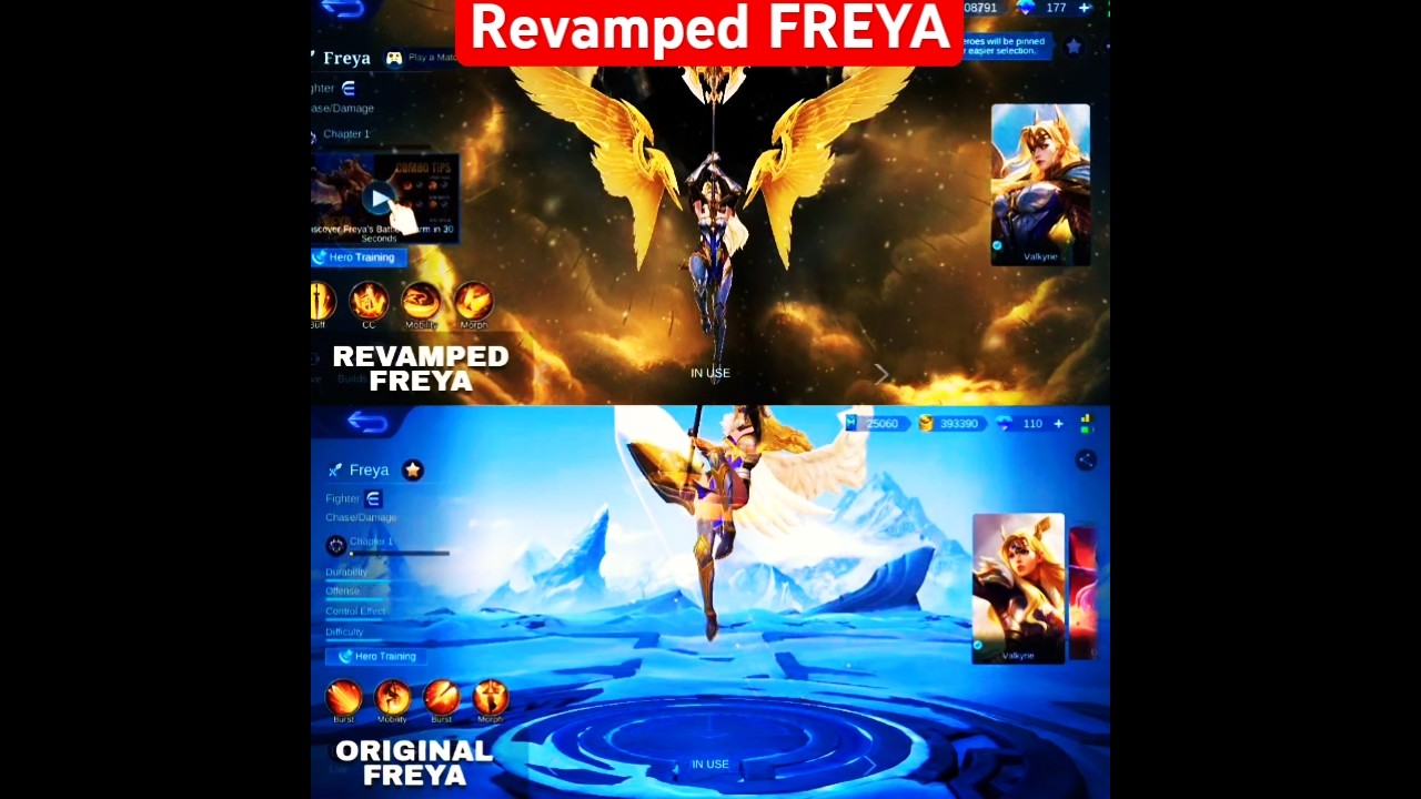 Freya revamped can FLY now🕊️😮 