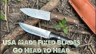 The Best Usa Made Fixed Blade Knives White River Knives Vs Bark River Knives Camping Survival