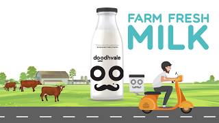 Farm Fresh Milk Delivery During Lockdown | Pure Milk in Delhi NCR | Doodhvale.com screenshot 2