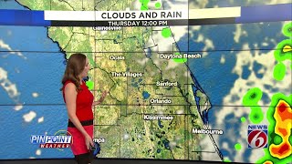 Storm chances increase in Central Florida