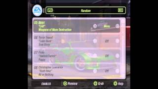 Xzibit  Lax nfs Underground 2 Edition