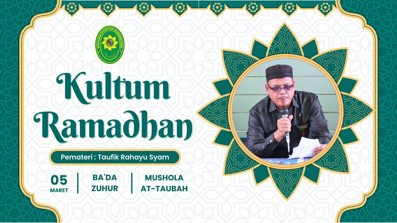KULTUM RAMADHAN 1446 H | MS BLANGKEJEREN | PART 3
