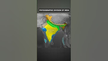 Physiographic Divisions of India #shorts #geography #india #himalayas #education #indiangeography