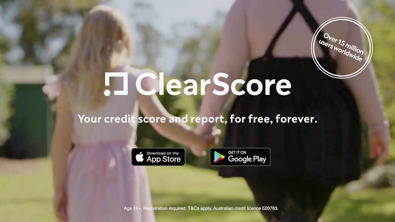 ClearScore. Your credit score and report. For free, forever.