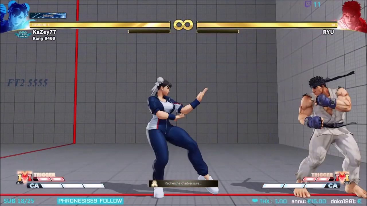 SFV CE - Chun-li corner setup