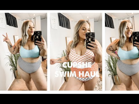 CUPSHE SWIMSUIT HAUL| PLUS SIZE| TRY-ON AND REVIEW|.  https://bit.ly/3Kw2bqe