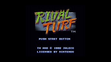 Rival Turf (SNES 60Hz / US) - Intro / Attract Mode