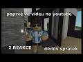 Reakce na první video na YouTube kde jsem byl JÁ
