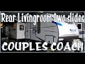 2021 Alpha Wolf 26RL-L Rear Living Room Dual Slide Out Travel Trail by Forestriver Couchs RV Nation