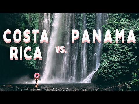 COSTA RICA vs PANAMA! Travel Costa Rica & Panama. We compare both countries to guide your vacation.