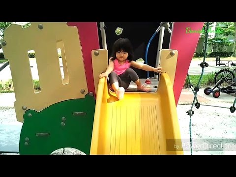 Kids Playing Slides and Swings Outdoor Playground FAMILY FUN FOR EVERYONE Kid Friendly Kids Games