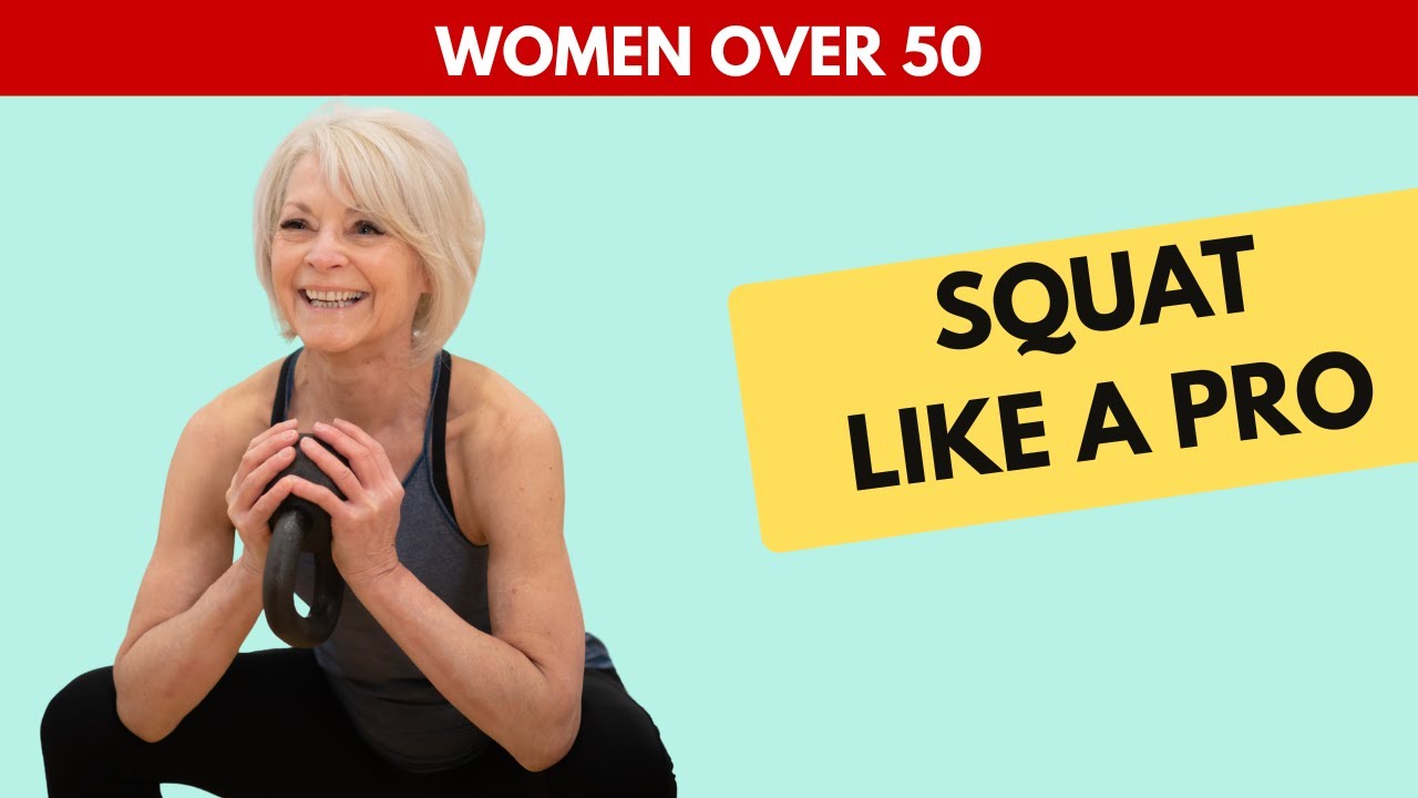 Easy Squat Tips for Beginners Over 50!