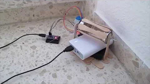 World's Simplest Autonomous Humanoid Robot Climbing Stairs