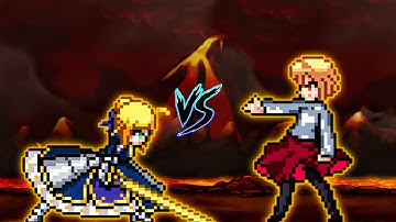 Artoria Saber OP (New) VS Arcueid OP (New) in Jump Force Mugen