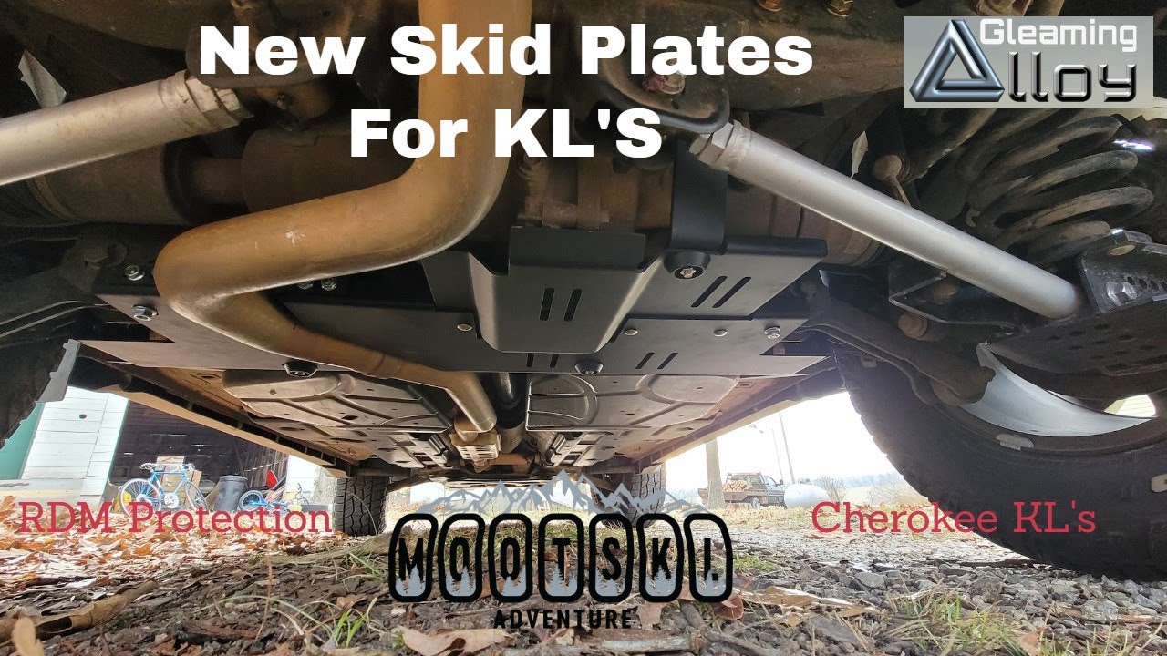 Skid Plates for a Cherokee? Gleaming Alloy XO Plate Jeep Cherokee KL