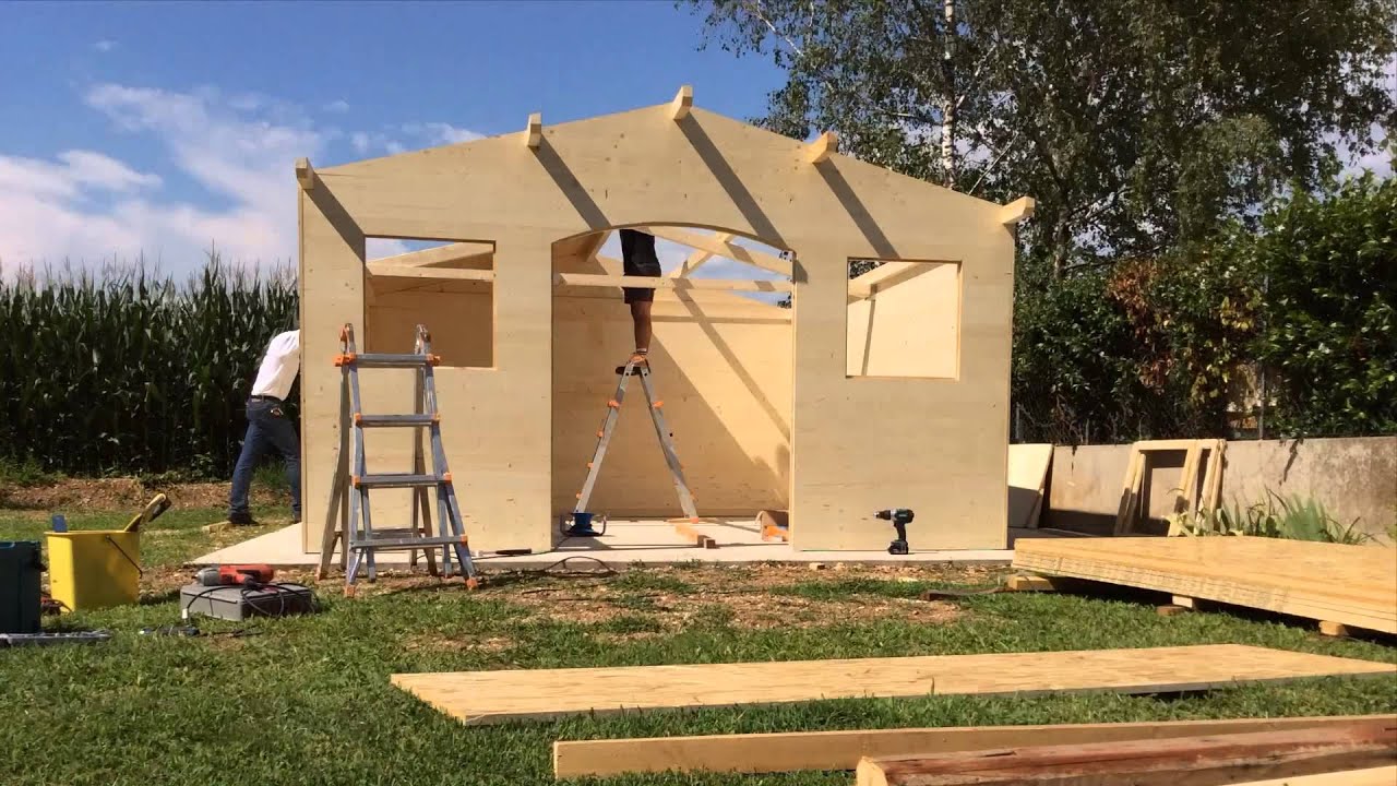 Come costruire una casetta in legno cossio legnami cossio attilio ... Progetto costruzione casetta in legno
