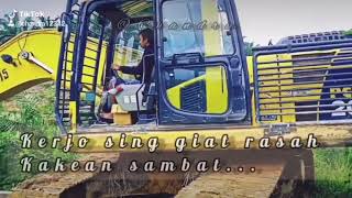 Story wa alat berat excavator