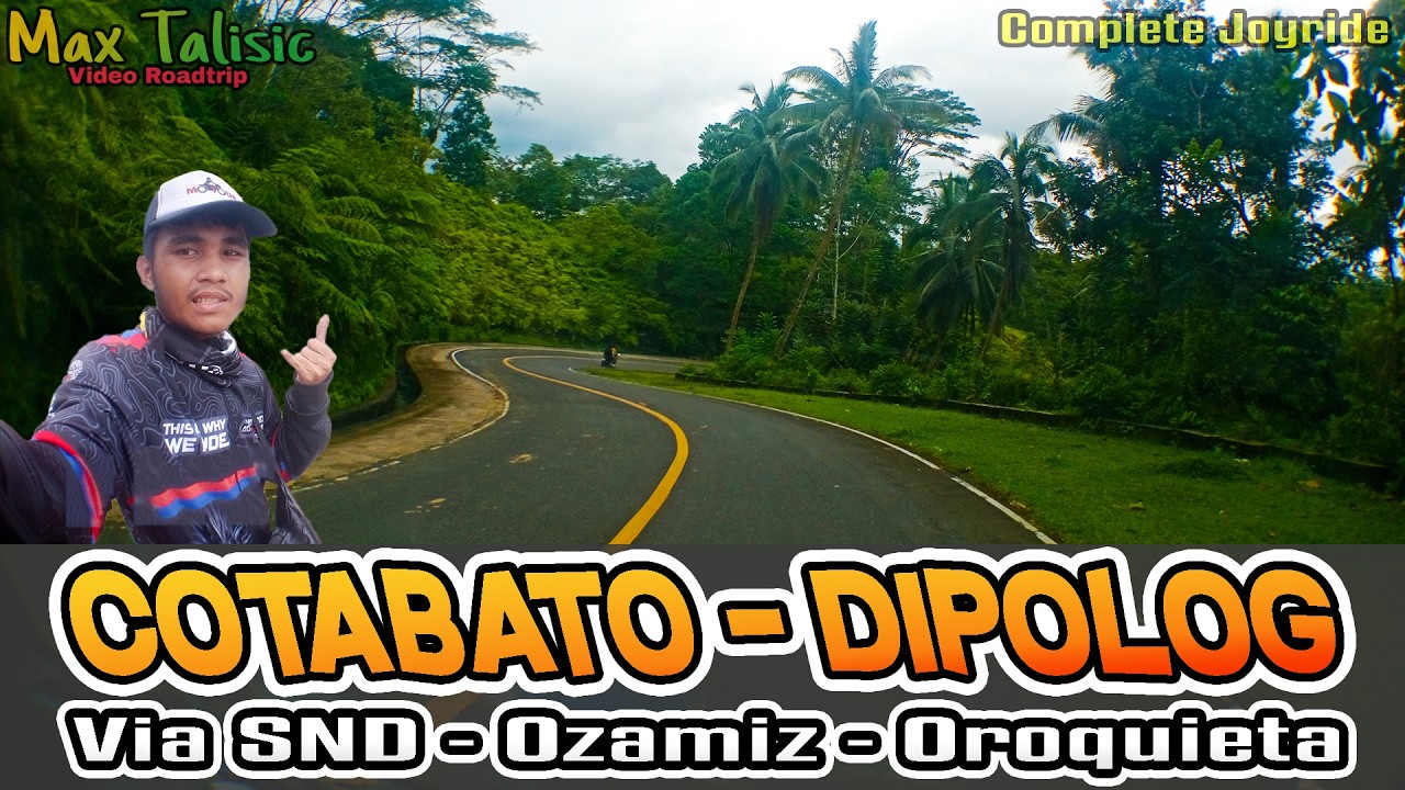 Video Roadtrip - Cotabato City to Dipolog City via Panguil Bay Bridge and Oroquieta City