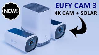 NEW EufyCam 3 Review - S330 4K Solar Camera - No Charging Needed! Full Setup & App Settings.