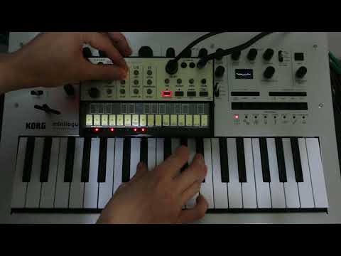 Korg minilogue + korg volca keys