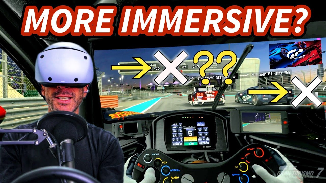 Как сделать GT7 PSVR2 более захватывающей, но какой ценой?