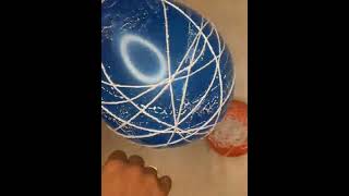 DIY Glue Yarn Ball Tutorial