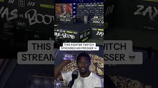 Jahi Walker's stream got a front row seat 😂 #boxing