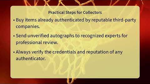 What Makes A Sports Autograph Authentic?