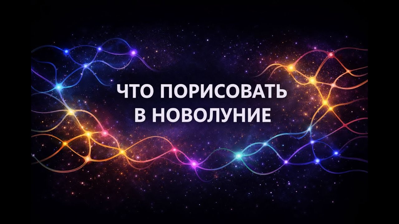 Что рисовать в новолуние? Благодарность через нейрографику.