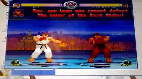 Mugen: Ryu mvc vs. Evil Ryu MB